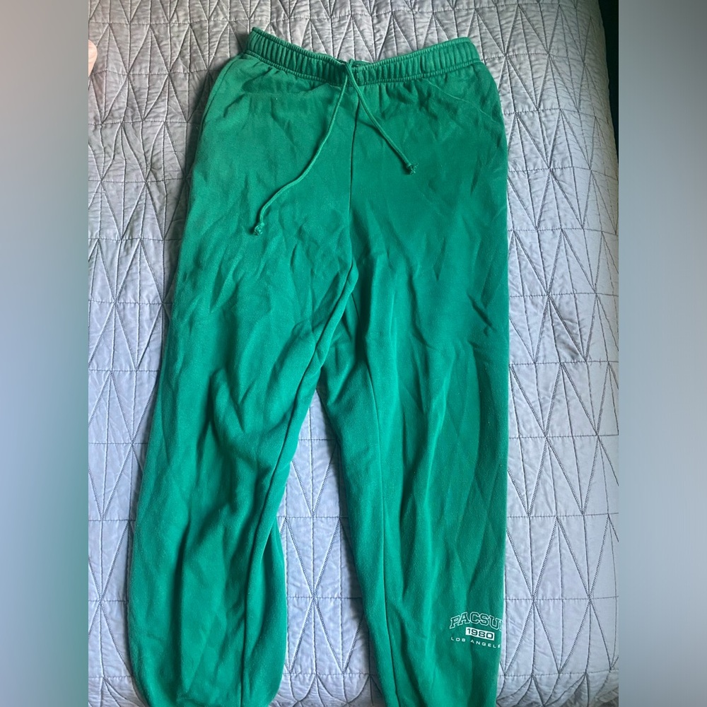 Pacsun green sweats, men’s size S